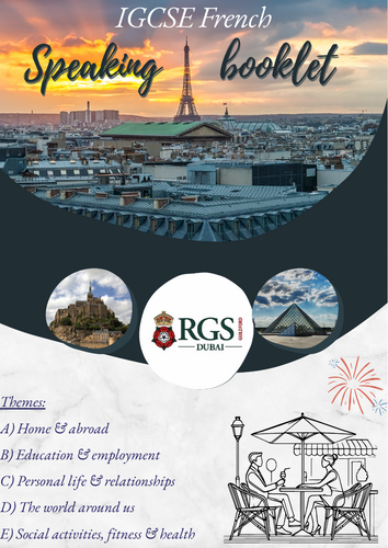 iGCSE French speaking booklet