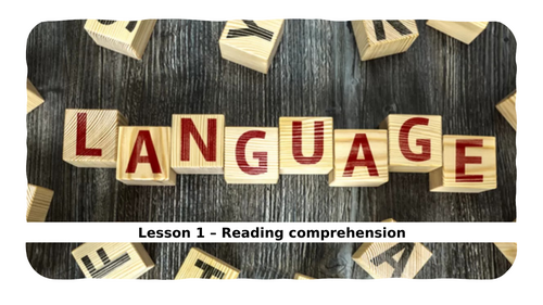 Analysing Language (AQA GCSE Eng Lang P1 Q2 / P2 Q3)