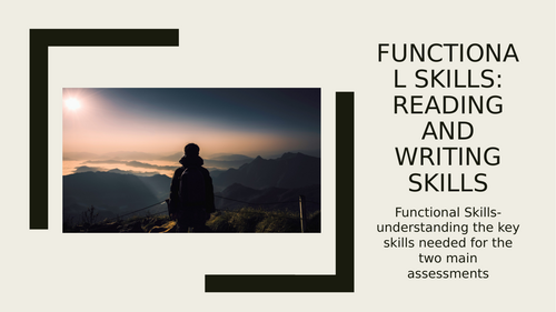 Functional Skills: Reading and Writing 2026