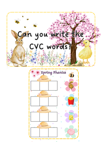 Spring - CVC words