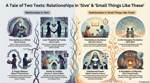 Small Things Like These and Sive Comparative Study Ordinary Level Relationships