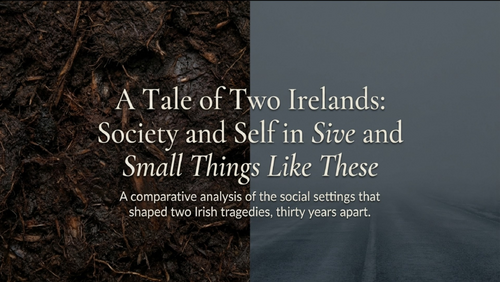 Small Things Like These and Sive Comparative Study Ordinary Level Social Setting