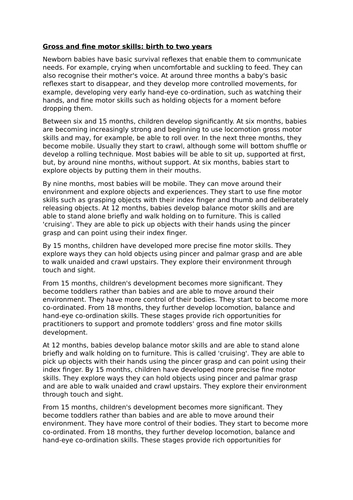 AAQ Early Childhood Development - Unit 1 LAB