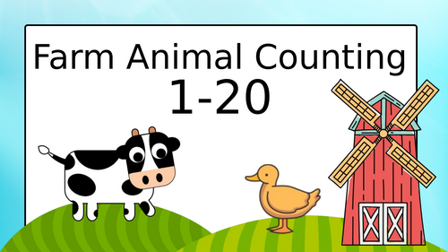 Farm Animals Counting Challenge: 1–20 Interactive Quiz