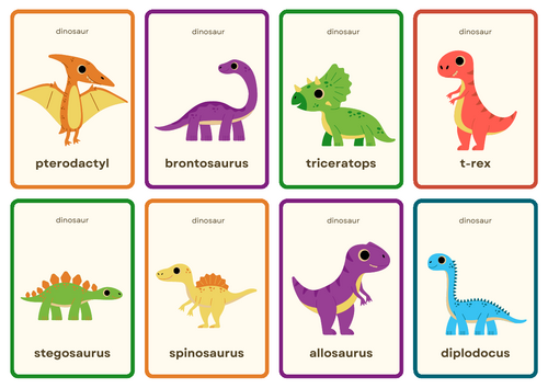 Dinosaur Flashcards
