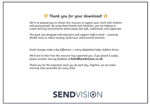 Emotional Regulation Cards (Low Visual Load)