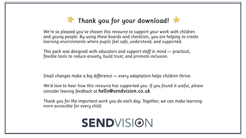 “When I Feel…” Coping Strategy Mat (Word-Based)