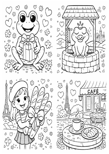 Valentine's Day activities (2) - KS3 - French