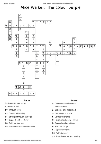A level English literature - text in shared context crossword mega bundle.