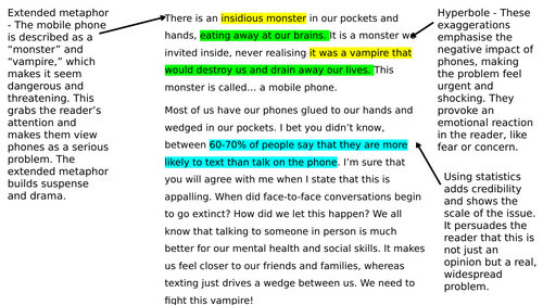Annotated Model - Mobile Phones
