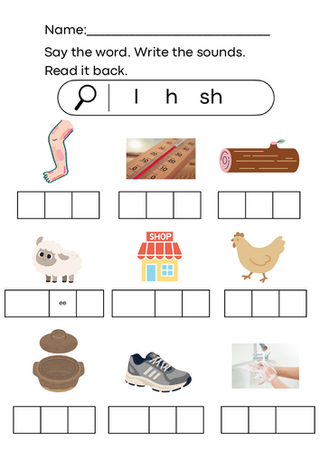 RWI CVC Phonics Practice: Complete Set 1b (Single Sounds & Special Friends)