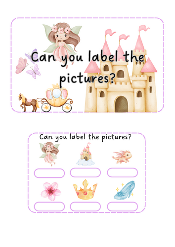 Fairytale - label pictures