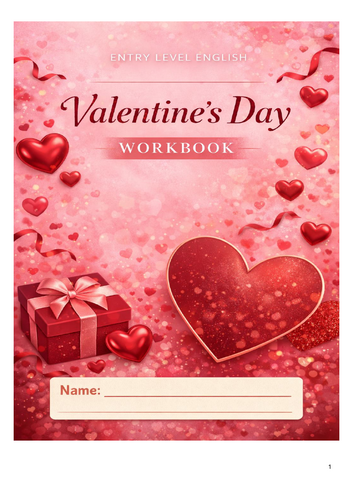 Entry Level English Valentine's Day