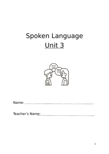 SL English Controlled Assessment CCEA