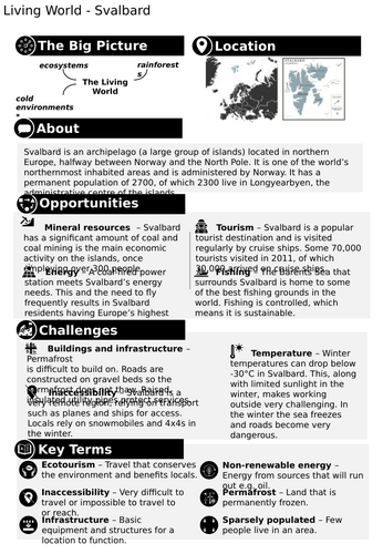 Living World - Svalbard Booklet