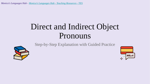 Direct and Indirect Object Pronouns