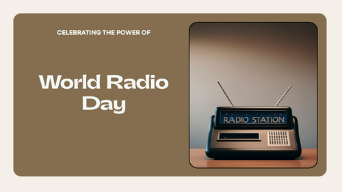 World Radio Day Assembly – Primary School (KS1 & KS2) | Communication, Media & Community