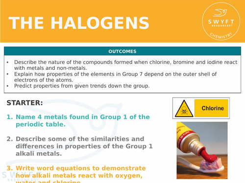 NEW WJEC (2026) GCSE Science - The Halogens