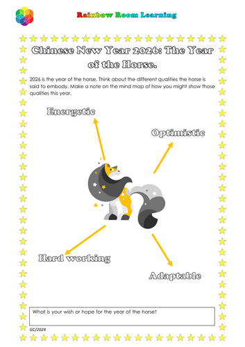 Chinese New Year 2026 Year of the Horse Activity