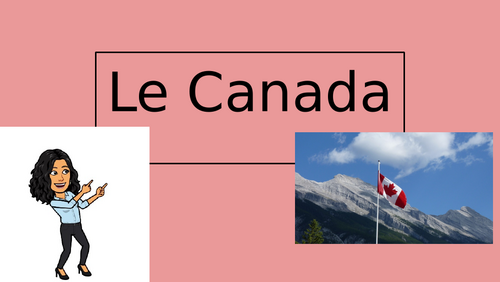 Bilingual Quiz in English/French - Le Canada (All about Canada)