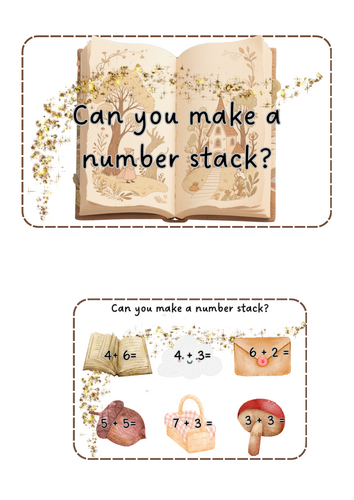 Traditional Tales - Number stacks | Teaching Resources