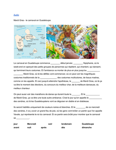 Mardi Gras en Guadeloupe