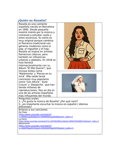 ¿Quién es Rosalía?