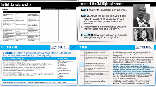 ETHICS (EQUALITY) The Fight for Racial Equality (KS3, RS, RE, RELIGIOUS STUDIES)