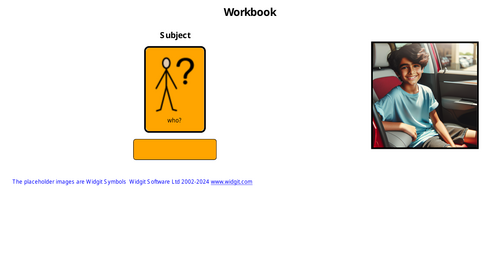 Morning routine  colourful semantics  pack