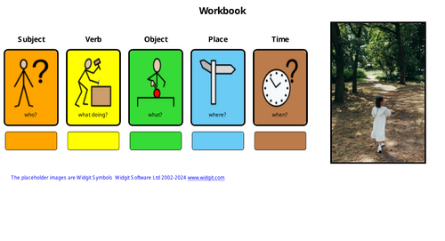 Autumn colourful semantics pack