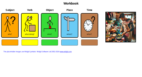 Christmas colorful semantics pack