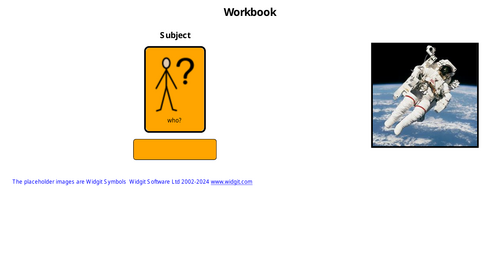 Space exploration colourful semantics colourful semantics pack.