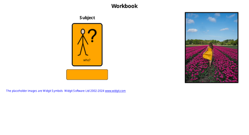 Spring colourful semantics pack