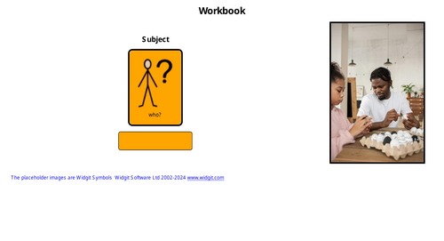 Easter colourful semantics pack