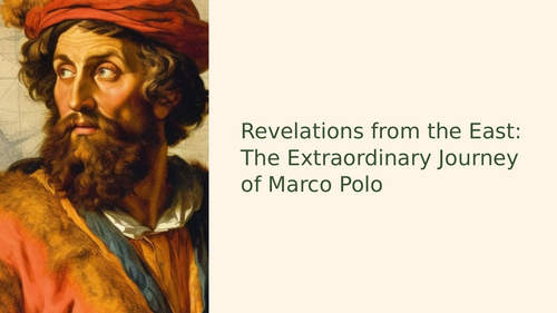 Marco Polo Journey Slideshow Presentation
