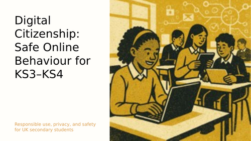 Digital Citizenship Assembly for KS3–KS4