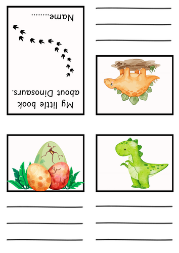 My little books about Dinosaurs