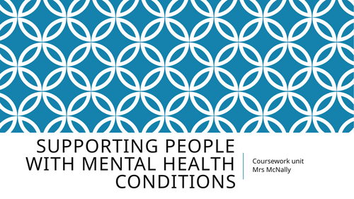 AAQ Health and Social Care F093 Mental Health Coursework Task 2