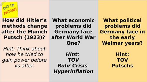 AQA GCSE Germany – How Did Stresemann Stabilise Germany, 1923–1929?