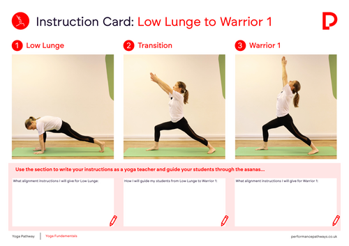 Yoga Instruction Cards