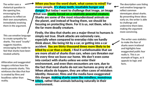 Protecting Sharks Annotated Model