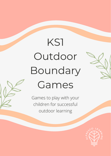 KS1 Outdoor Boundary Games for successful outdoor learning