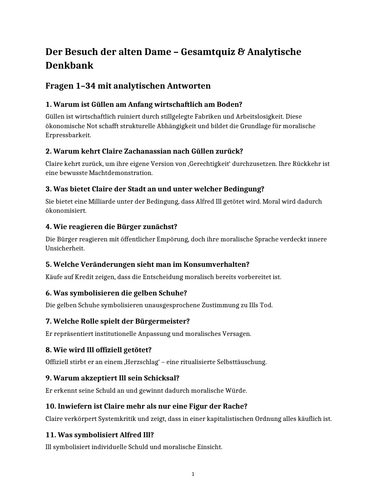 AL German Analytical Toolkit - answers