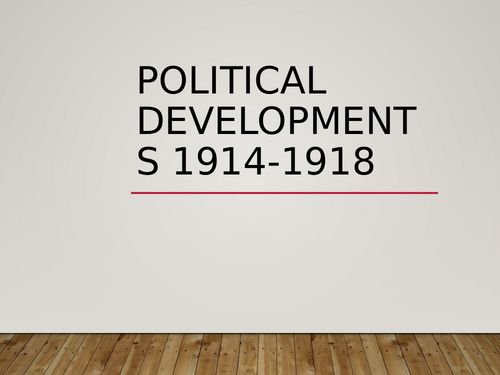 A Level History: Partition of Ireland – Political Developments 1914–1918 (Part One)