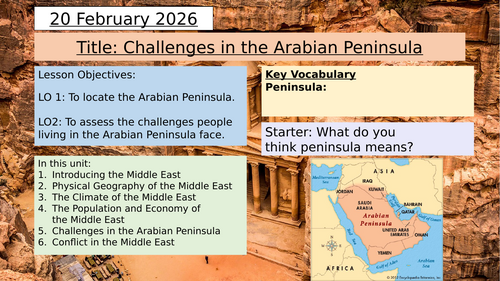 KS3 Challenges in the Arabian Peninsula