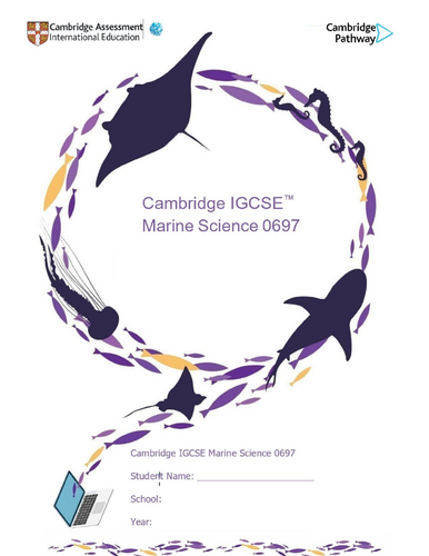 Cambridge IGCSE Marine Science 0697,Chapter  3 Marine Organisms