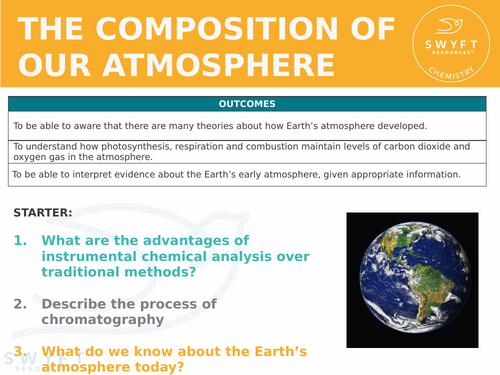 NEW WJEC (2026) GCSE Science - The composition of our atmosphere