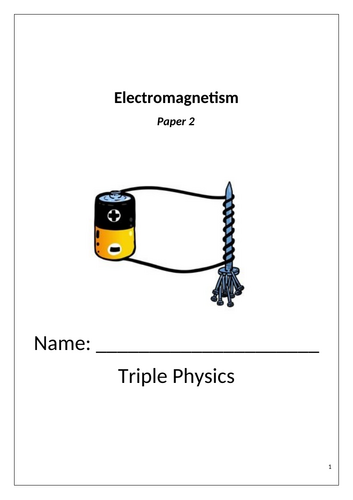 AQA GCSE Physics Electromagnetism