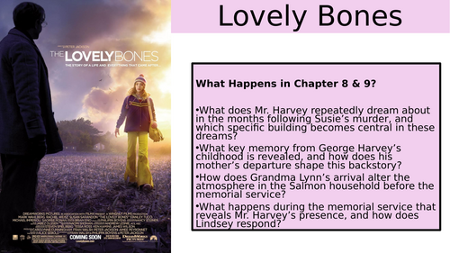 THE LOVELY BONES - CHAPTER 8 & 9
