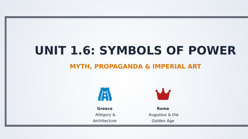 Myth and Religion Revision Slides OCR Classical Civilisation